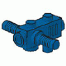 Part 2516 Blue Minifig, Utensil Tool Chainsaw Body 